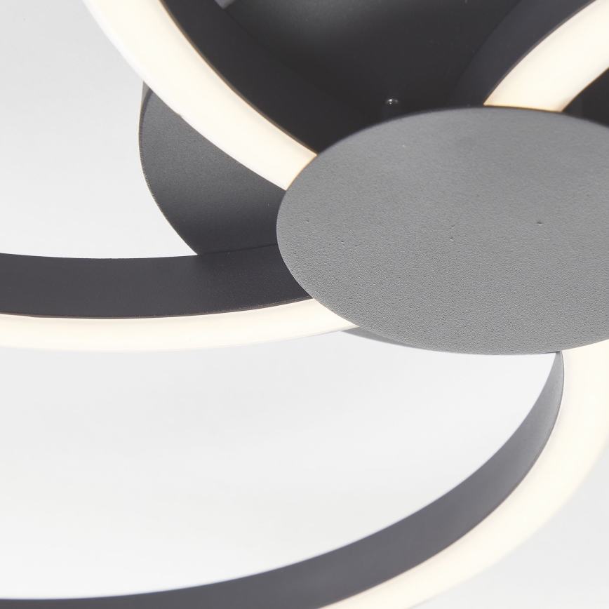 Brilliant - LED Hämardatav laevalgusti FICO LED/32W/230V d. 57 cm must