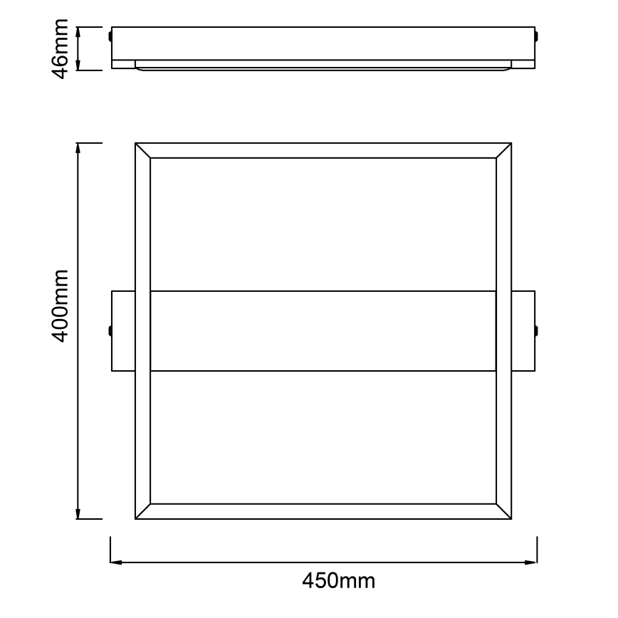 Brilliant - LED Hämardatav laevalgusti LONEOS LED/24W/230V 3000K 45x40 cm - FSC sertifitseeritud