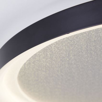 Brilliant - LED Hämardatav laevalgusti QUITO LED/30W/230V 3000K d. 42 cm must