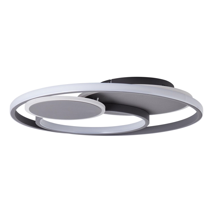 Brilliant - LED Hämardatav laevalgusti RUNDA LED/50W/230V 3000-6500K must + kaugjuhtimispult