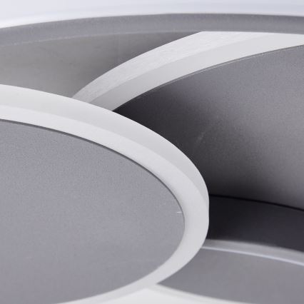 Brilliant - LED Hämardatav laevalgusti RUNDA LED/50W/230V 3000-6500K must + kaugjuhtimispult