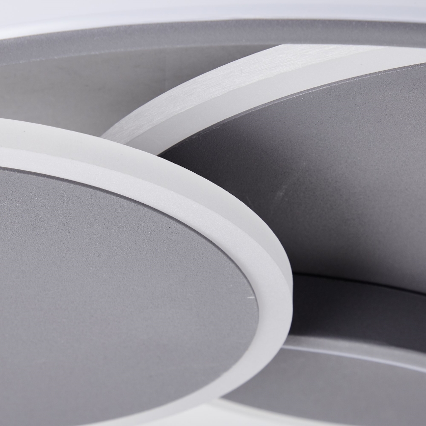 Brilliant - LED Hämardatav laevalgusti RUNDA LED/50W/230V 3000-6500K must + kaugjuhtimispult
