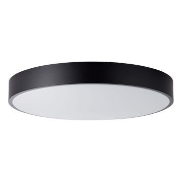 Brilliant - LED Hämardatav laevalgusti SLIMLINE LED/60W/230V 3000-6500K läbimõõt 49 cm must + kaugjuhtimispult
