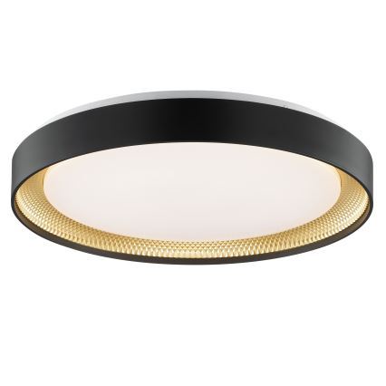 Brilliant - hämardatav LED-laelamp WALDO LED/36W/230V 3000-6500K läb. 48,5 cm must/kuldne + kaugjuhtimispult