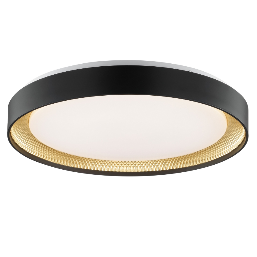 Brilliant - hämardatav LED-laelamp WALDO LED/36W/230V 3000-6500K läb. 48,5 cm must/kuldne + kaugjuhtimispult