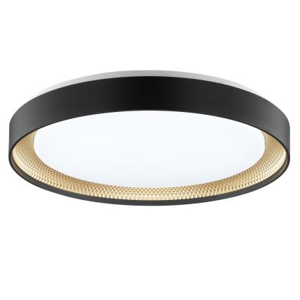 Brilliant - hämardatav LED-laelamp WALDO LED/36W/230V 3000-6500K läb. 48,5 cm must/kuldne + kaugjuhtimispult