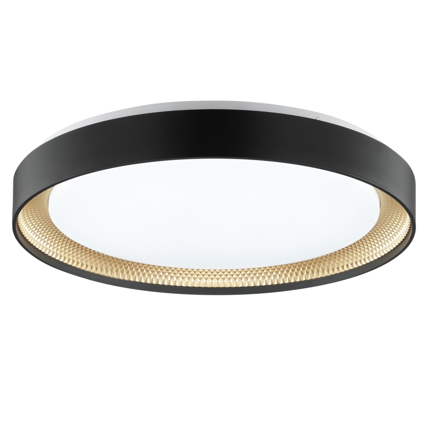 Brilliant - hämardatav LED-laelamp WALDO LED/36W/230V 3000-6500K läb. 48,5 cm must/kuldne + kaugjuhtimispult