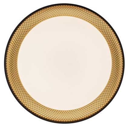 Brilliant - hämardatav LED-laelamp WALDO LED/36W/230V 3000-6500K läb. 48,5 cm must/kuldne + kaugjuhtimispult