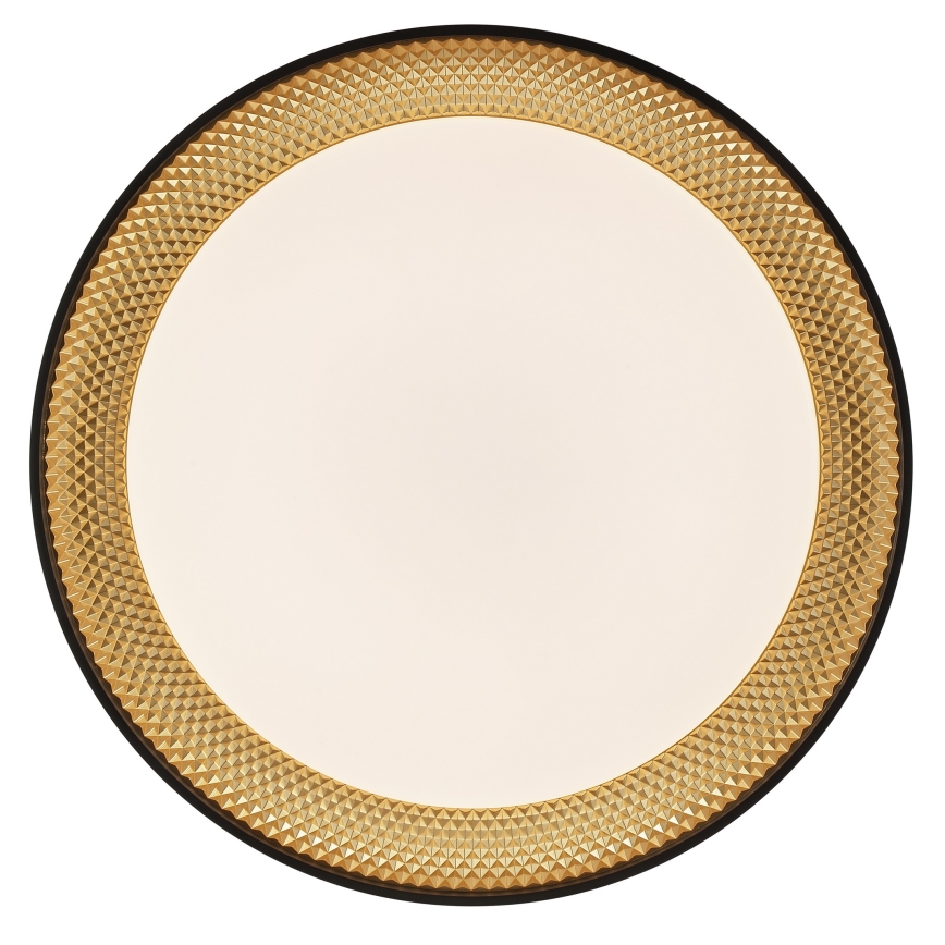 Brilliant - hämardatav LED-laelamp WALDO LED/36W/230V 3000-6500K läb. 48,5 cm must/kuldne + kaugjuhtimispult