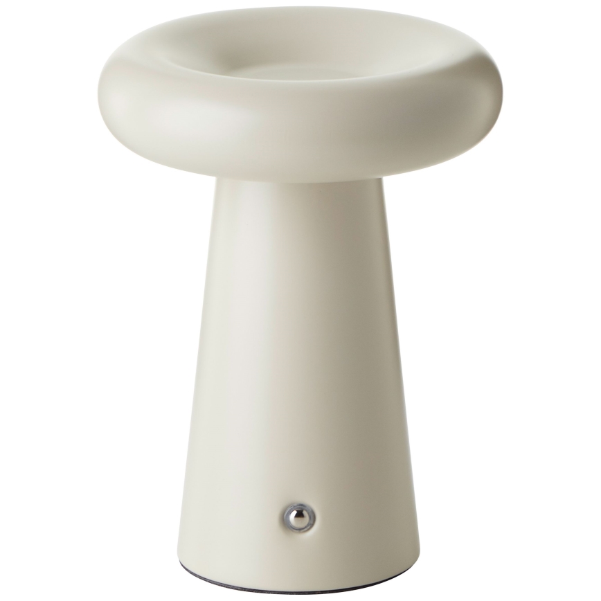 Brilliant - LED Hämardatav puutetundlik laualamp MUFFIN LED/3W/5V USB 2600 mAh IP44 krém
