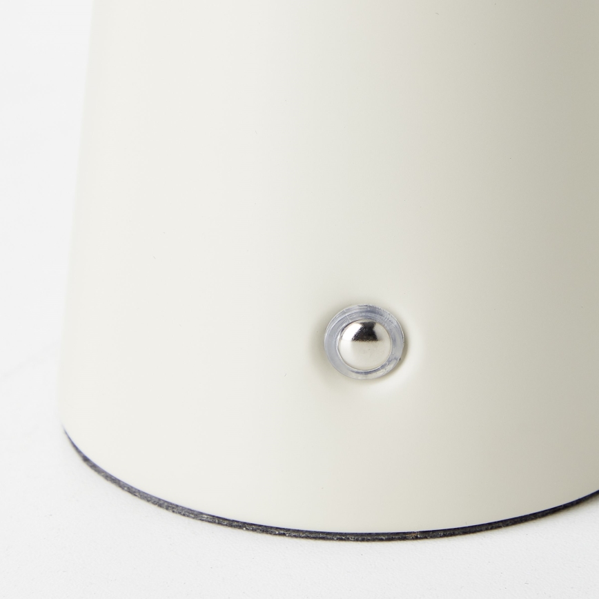 Brilliant - LED Hämardatav puutetundlik laualamp MUFFIN LED/3W/5V USB 2600 mAh IP44 krém