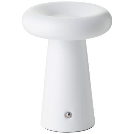 Brilliant - LED Hämardatav puutetundlik väli laualamp MUFFIN LED/3W/5V USB 2600 mAh IP44 valge