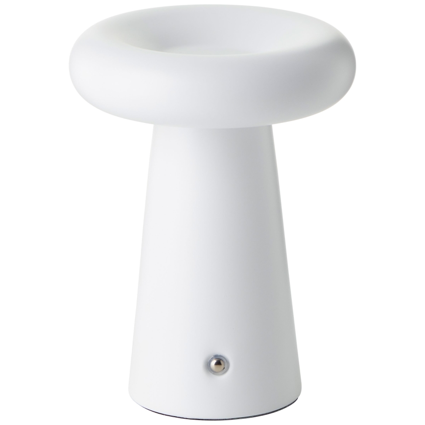 Brilliant - LED Hämardatav puutetundlik väli laualamp MUFFIN LED/3W/5V USB 2600 mAh IP44 valge