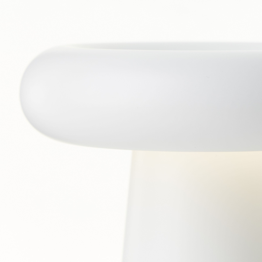 Brilliant - LED Hämardatav puutetundlik väli laualamp MUFFIN LED/3W/5V USB 2600 mAh IP44 valge