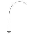 Brilliant - LED Hämardatav puutetundlik põrandalamp BOW LED/14W/230V 3000/4000/6500K must