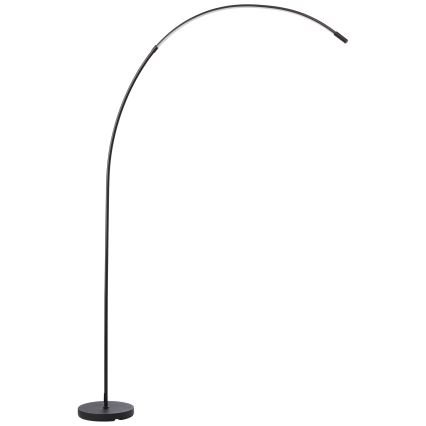 Brilliant - LED Hämardatav puutetundlik põrandalamp BOW LED/14W/230V 3000/4000/6500K must