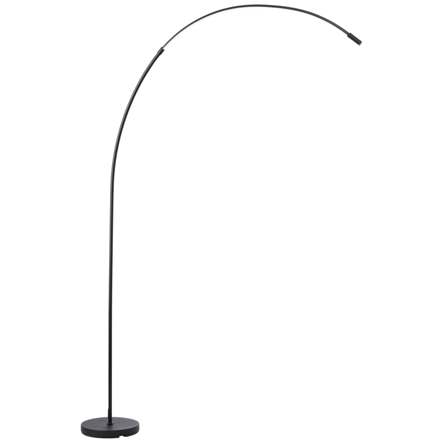Brilliant - LED Hämardatav puutetundlik põrandalamp BOW LED/14W/230V 3000/4000/6500K must