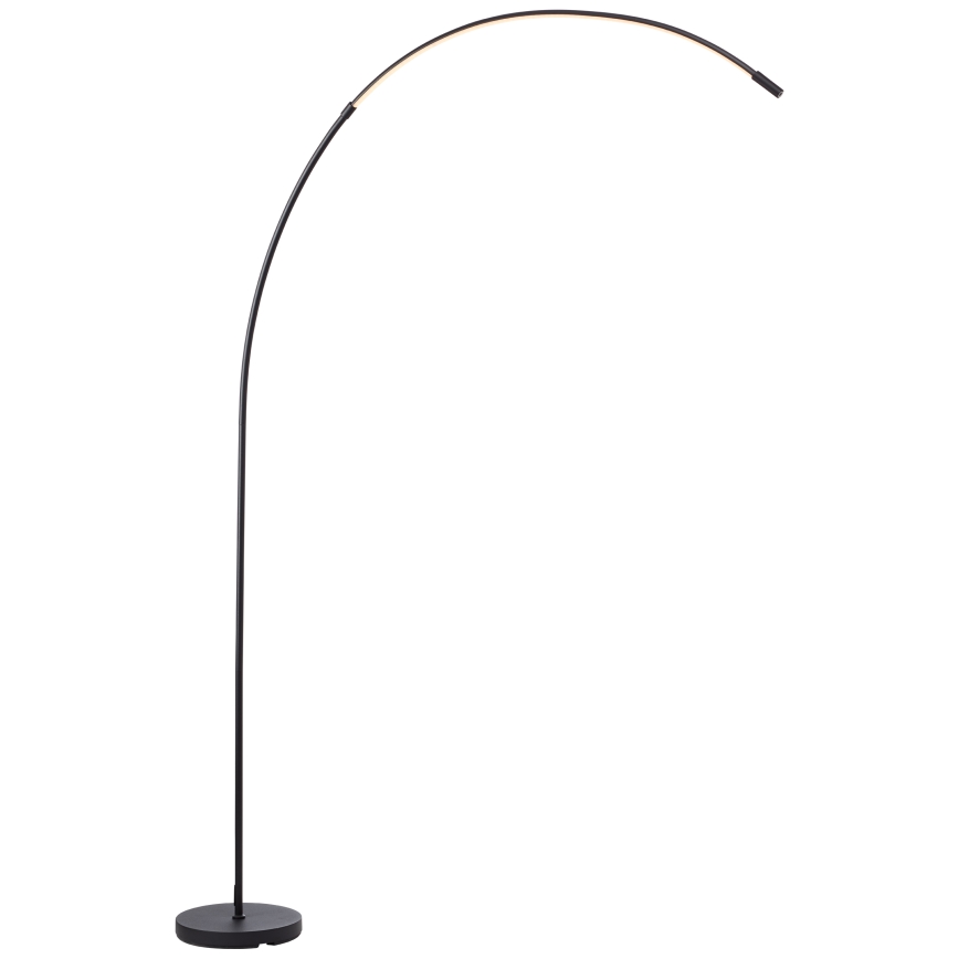 Brilliant - LED Hämardatav puutetundlik põrandalamp BOW LED/14W/230V 3000/4000/6500K must