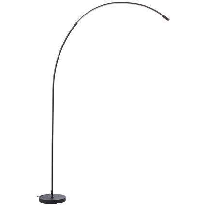 Brilliant - LED Hämardatav puutetundlik põrandalamp BOW LED/14W/230V 3000/4000/6500K must
