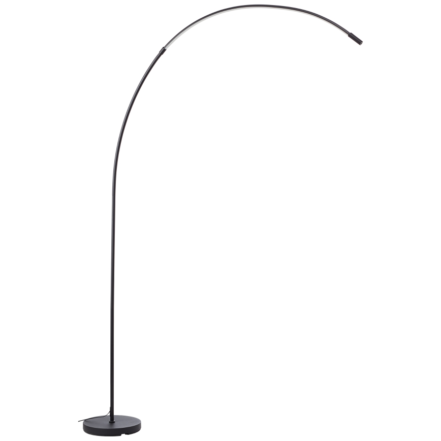 Brilliant - LED Hämardatav puutetundlik põrandalamp BOW LED/14W/230V 3000/4000/6500K must