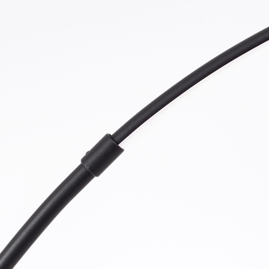 Brilliant - LED Hämardatav puutetundlik põrandalamp BOW LED/14W/230V 3000/4000/6500K must