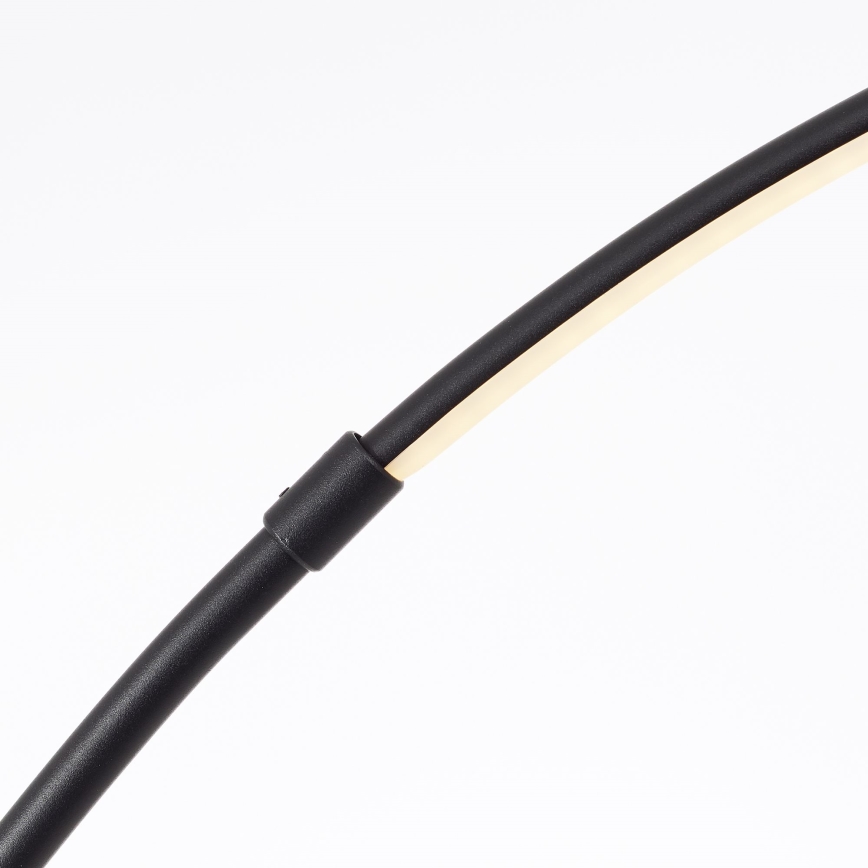Brilliant - LED Hämardatav puutetundlik põrandalamp BOW LED/14W/230V 3000/4000/6500K must