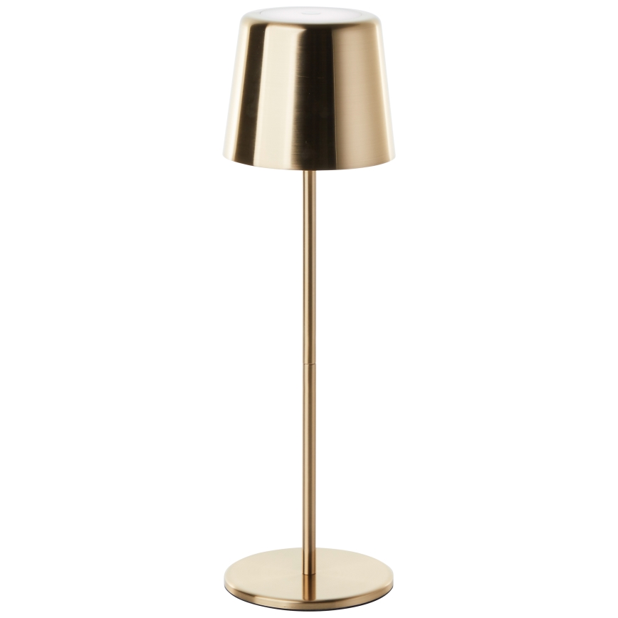 Brilliant - LED Hämardatav puutetundlik väli lamp XAANA LED/4W/5V 3000/4000/6500K 2600 mAh IP44 kuldne