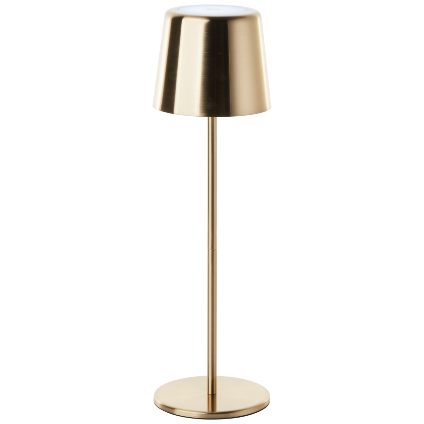 Brilliant - LED Hämardatav puutetundlik väli lamp XAANA LED/4W/5V 3000/4000/6500K 2600 mAh IP44 kuldne
