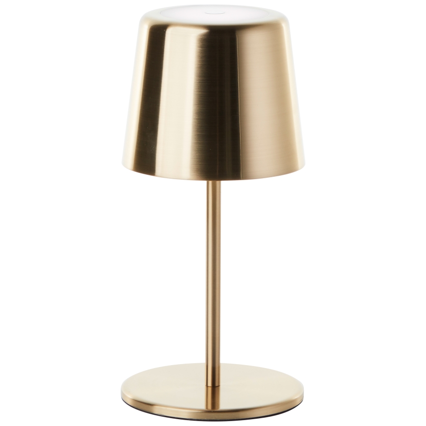 Brilliant - LED Hämardatav puutetundlik väli lamp XAANA LED/4W/5V 3000/4000/6500K 2600 mAh IP44 kuldne