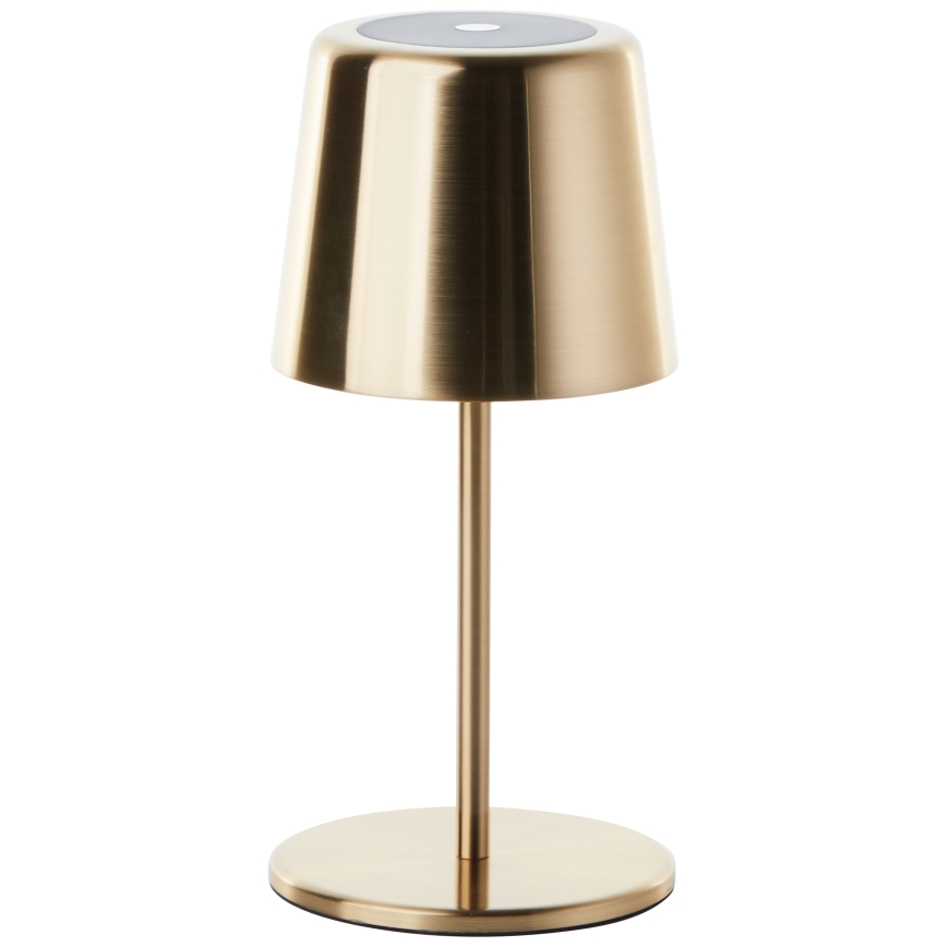 Brilliant - LED Hämardatav puutetundlik väli lamp XAANA LED/4W/5V 3000/4000/6500K 2600 mAh IP44 kuldne
