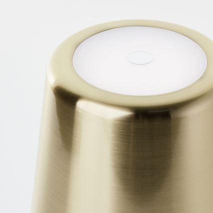 Brilliant - LED Hämardatav puutetundlik väli lamp XAANA LED/4W/5V 3000/4000/6500K 2600 mAh IP44 kuldne