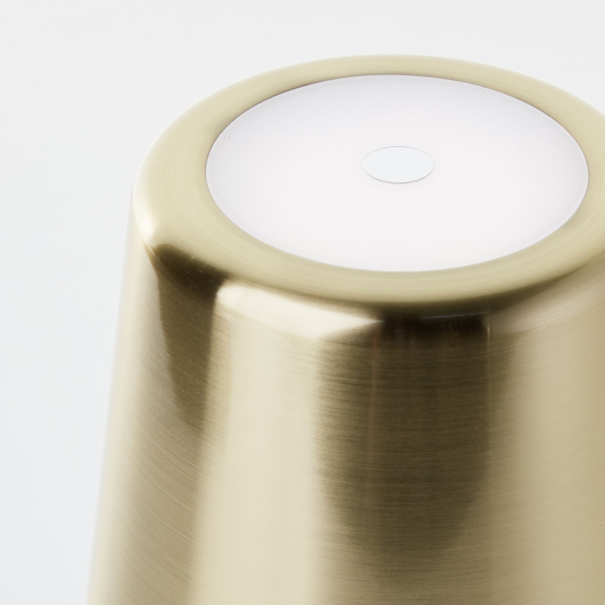 Brilliant - LED Hämardatav puutetundlik väli lamp XAANA LED/4W/5V 3000/4000/6500K 2600 mAh IP44 kuldne
