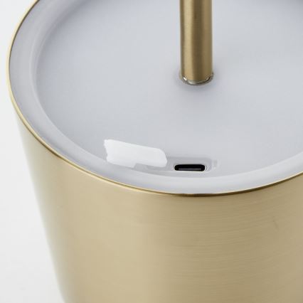 Brilliant - LED Hämardatav puutetundlik väli lamp XAANA LED/4W/5V 3000/4000/6500K 2600 mAh IP44 kuldne