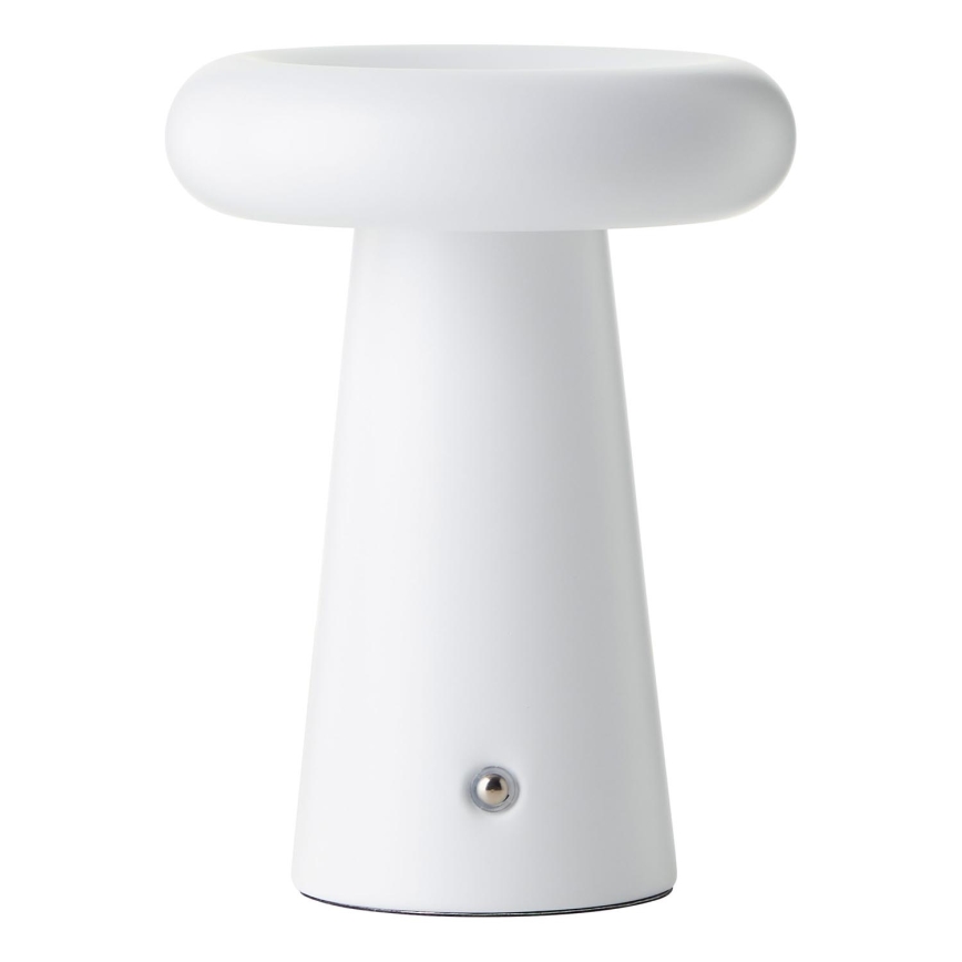 Brilliant - LED Hämardatav puutetundlik väli laualamp MUFFIN LED/3W/5V USB 2600 mAh IP44 valge