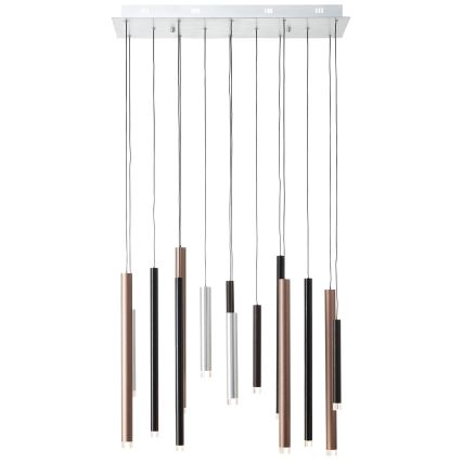 Brilliant - LED hämardatav rippvalgusti kaablil CEMBALO LED/60W/230V mattkroom/must/pruun