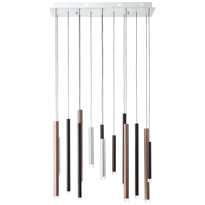 Brilliant - LED hämardatav rippvalgusti kaablil CEMBALO LED/60W/230V mattkroom/must/pruun