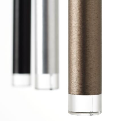 Brilliant - LED hämardatav rippvalgusti kaablil CEMBALO LED/60W/230V mattkroom/must/pruun