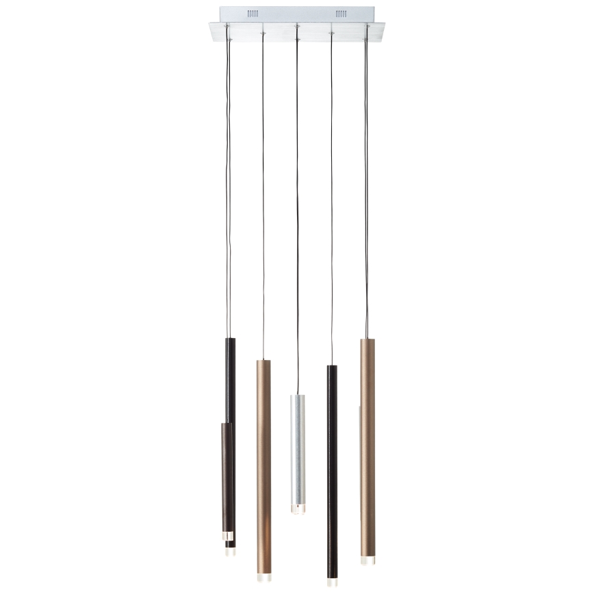 Brilliant - LED-dimmitav kaablil riputatud lühter CEMBALO LED/32W/230V mattkroom/must/pruun