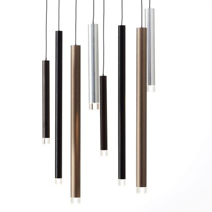 Brilliant - LED-dimmitav kaablil riputatud lühter CEMBALO LED/32W/230V mattkroom/must/pruun