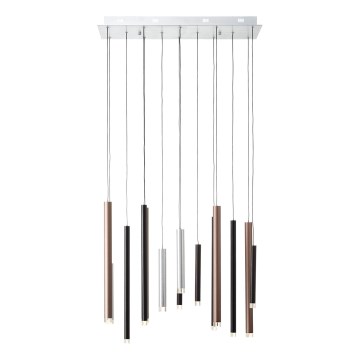 Brilliant - LED hämardatav rippvalgusti kaablil CEMBALO LED/60W/230V mattkroom/must/pruun