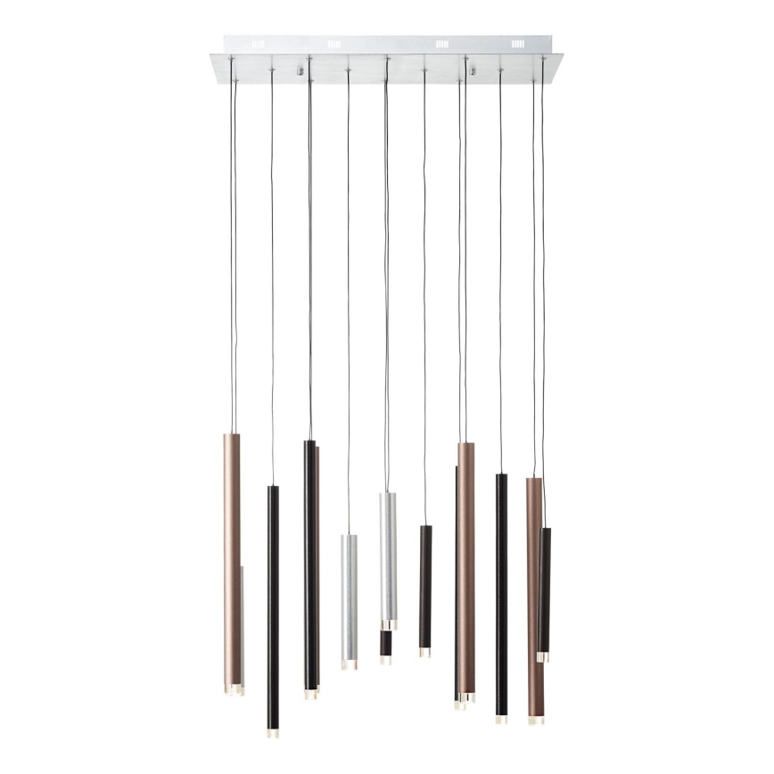 Brilliant - LED hämardatav rippvalgusti kaablil CEMBALO LED/60W/230V mattkroom/must/pruun