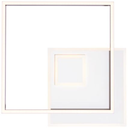 Brilliant - LED Hämardatav laevalgusti IORGO LED/40W/230V 3000K 43,5x43,5 cm valge/must