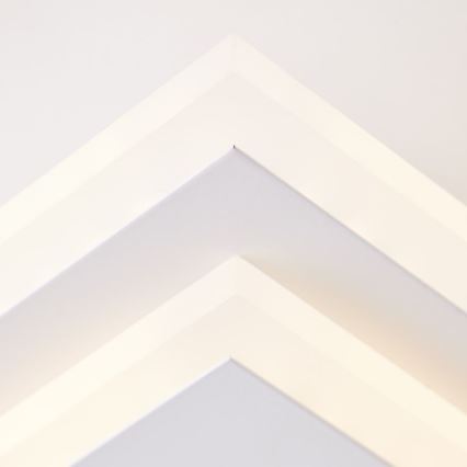 Brilliant - LED Hämardatav laevalgusti IORGO LED/40W/230V 3000K 43,5x43,5 cm valge/must