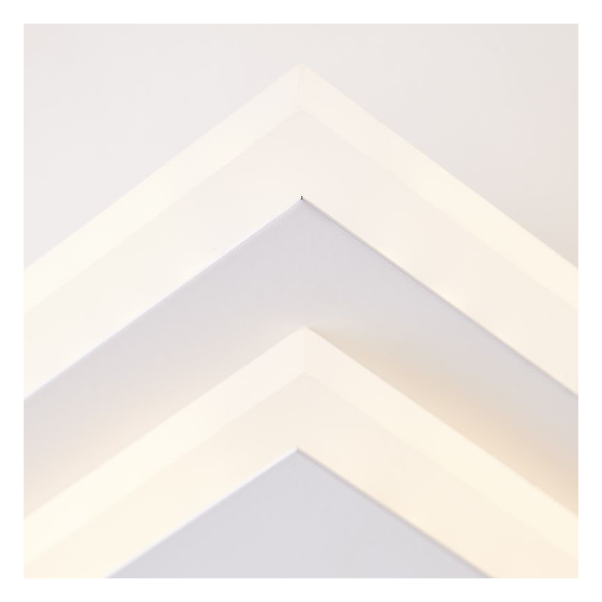 Brilliant - LED Hämardatav laevalgusti IORGO LED/40W/230V 3000K 43,5x43,5 cm valge/must