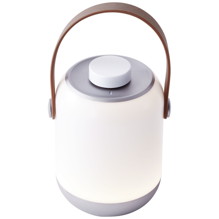 Brilliant - LED Hämardatav väli laualamp GEMMA LED/1,9W/5V 1800 mAh IP44 valge