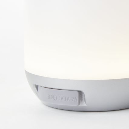 Brilliant - LED Hämardatav väli laualamp GEMMA LED/1,9W/5V 1800 mAh IP44 valge