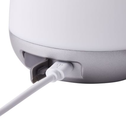 Brilliant - LED Hämardatav väli laualamp GEMMA LED/1,9W/5V 1800 mAh IP44 valge