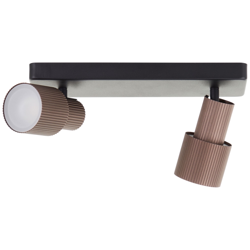 Brilliant - LED Kohtvalgusti CADIZ 2xGU10/5W/230V pronks