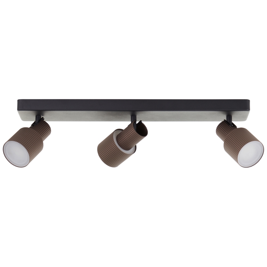 Brilliant - LED Kohtvalgusti CADIZ 3xGU10/5W/230V pronks