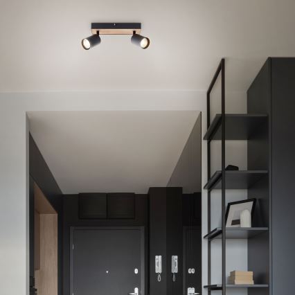 Brilliant - LED Kohtvalgusti JELLO 2xGU10/4,5W/230V mänd - FSC sertifitseeritud